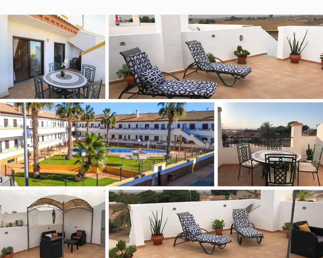 L' Azotea Del Sol Appartement Typique La Puebla Exterior foto